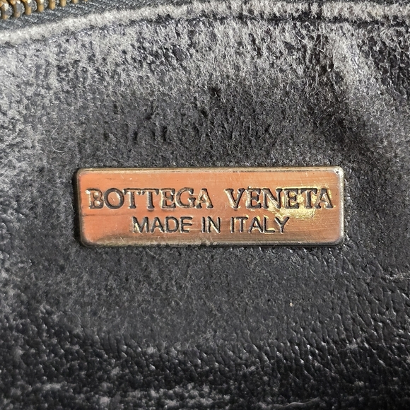 Vintage Bottega Veneta black leather bag - Picture 8 of 12